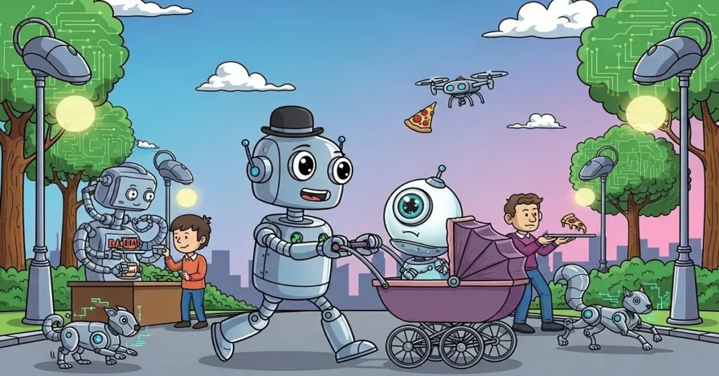 Artificial Intelligence Cartoons