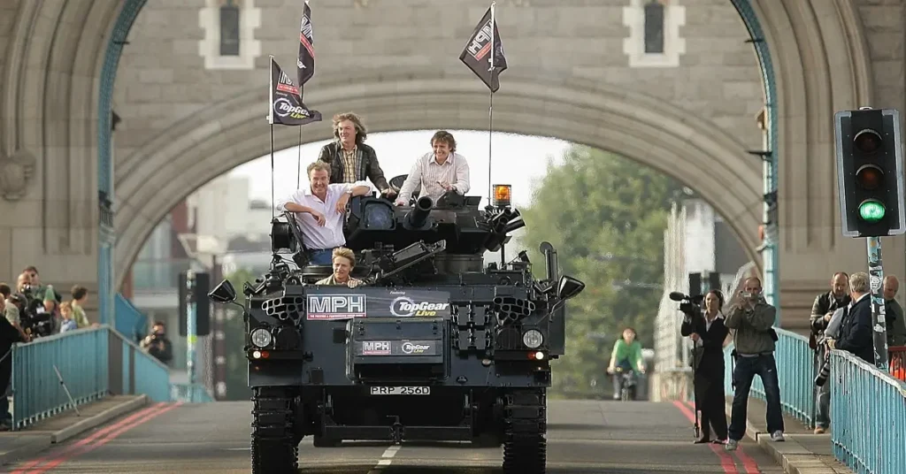 World Tour Clarkson in a Tank