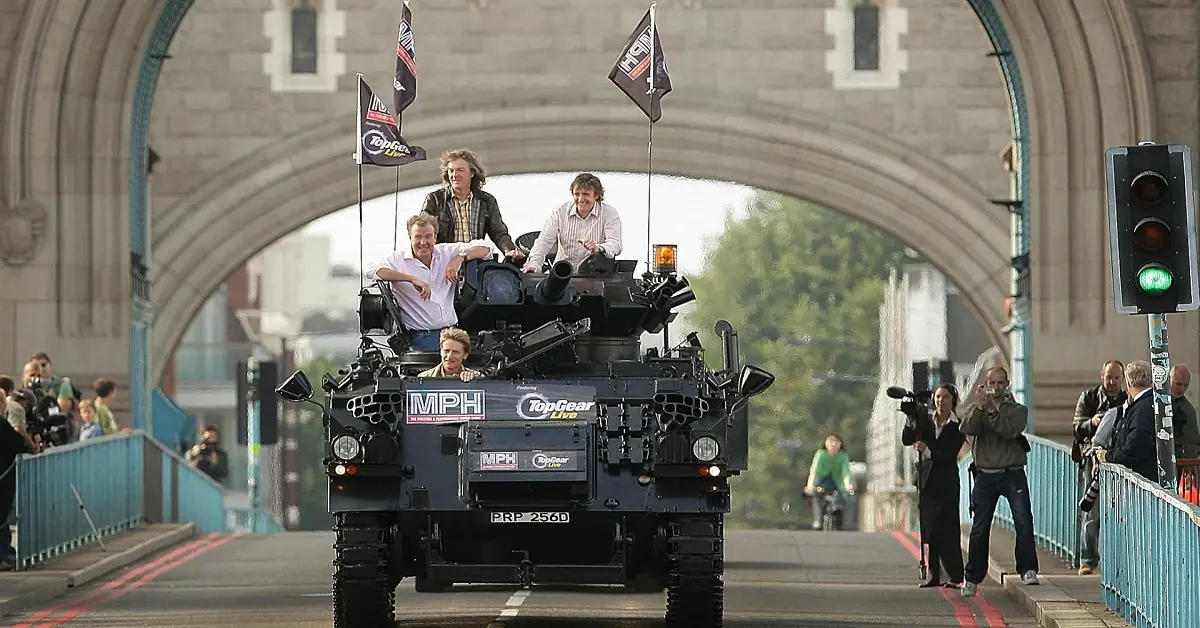 World Tour Clarkson in a Tank